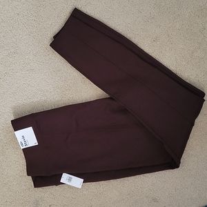 Old Navy Brown ponte-knit pants